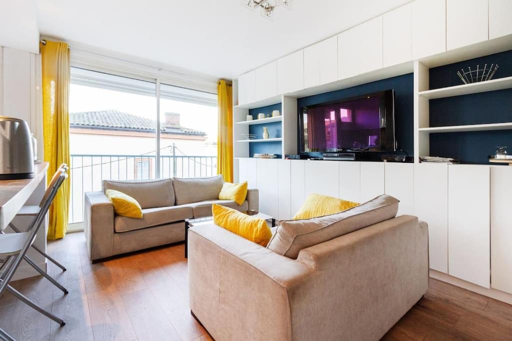 Double Appartement, Saint Michel, Parking, Wifi トゥールーズ エクステリア 写真
