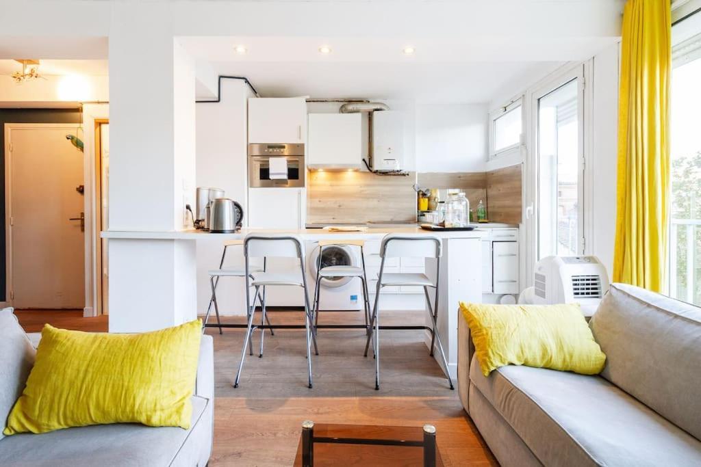 Double Appartement, Saint Michel, Parking, Wifi トゥールーズ エクステリア 写真